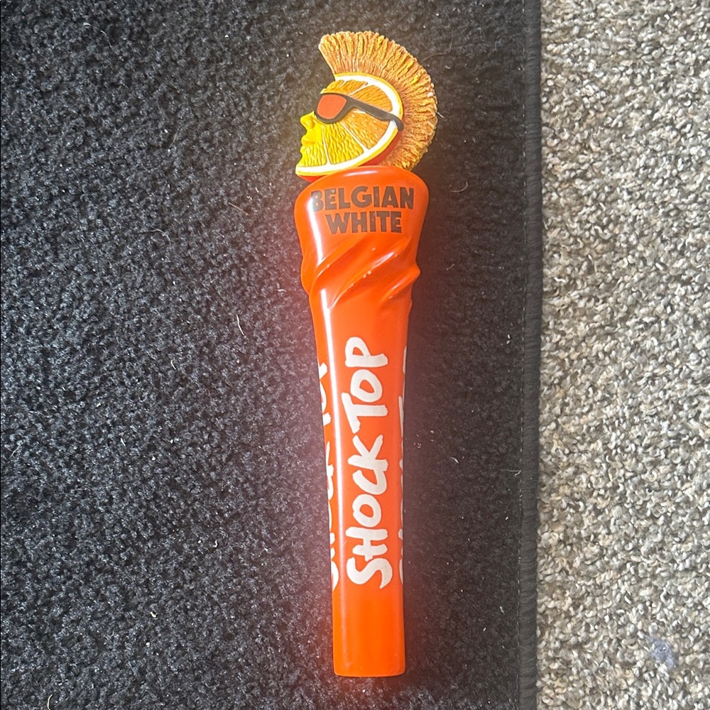 Shock Top Belgian White Tap Handle